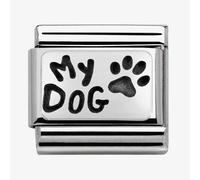Nomination My Dog Silver Shine Charm