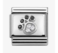 Nomination CLASSIC Silvershine My Family Paw Print Charm 330304/14