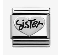 Nomination CLASSIC Silvershine My Family Sister Charm 330101/11