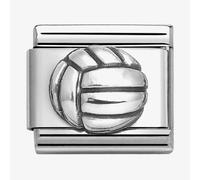 Nomination Oxidized Volley Ball Silver Shine Charm