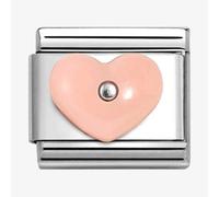 Nomination CLASSIC Silvershine Pink Heart Charm 330509/18