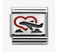 Nomination Charm CLASSIC Silvershine Honeymoon Plates 330208/02