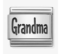 Nomination CLASSIC Silvershine Plates Oxidised Grandma Charm 330102/44