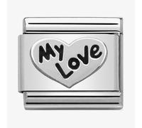 Nomination CLASSIC Silvershine Symbols Heart My Love Charm 330101/09