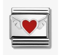 Nomination CLASSIC Silvershine Symbols Heart With Wings Charm 330202/01