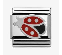 Nomination CLASSIC Silvershine Symbols Ladybird Charm 330202/15