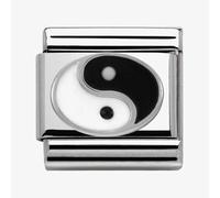 Nomination CLASSIC Silvershine Symbols Yin Yang Charm 330202/14