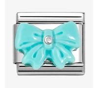 Nomination Turquoise Bow Charm
