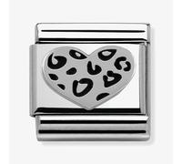 Nomination CLASSIC Silvershine Valentine Leopard Heart 330101/05