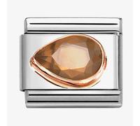 Nomination CLASSIC Smokey Cubic Zirconia Left Drop Charm 430605/012