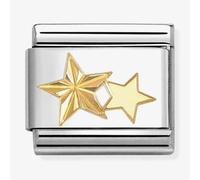 Nomination Gold Diamond Stars Charm
