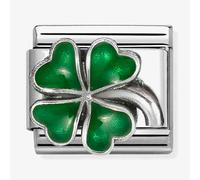 Nomination Classic Symbols Green Clover Charm 330204/42