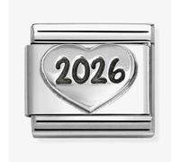 Nomination Classic Symbols Silver 2026 Heart Charm 330101/97