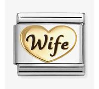 Nomination Gold Wife Heart Charm