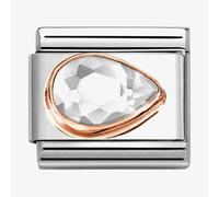 Nomination Right Teardrop White Charm