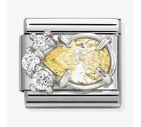 Nomination Classic Yellow Cubic Zirconia Teardrop Charm 330329/07