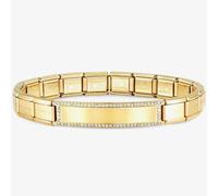 Nomination Composable CLASSIC Trendsetter Gold Tone Cubic Zirconia Bracelet 021138/012