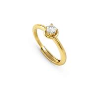 Nomination Cosmic Love Gold Circle Ring