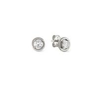 Nomination Cosmic Love Silver Circle Earrings