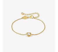 Nomination CosmicLove Gold Tone Cubic Zirconia Heart Bracelet 241703/006