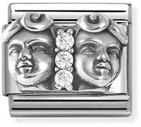 Nomination Crystal Gemini Twins Charm