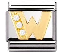 Nomination Cubic Zirconia W Charm