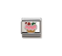 Nomination Cupcake Silver Shine