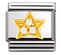 Nomination CZ Star Charm