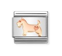 Nomination CLASSIC Composable Rose Gold Dog Charm 430104/49