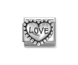 Nomination Dotted Heart Charm