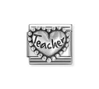 Nomination Dotted Teacher Charm