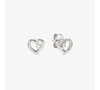 Nomination Dream Beats Silver Open Heart Stud Earrings 242603/004