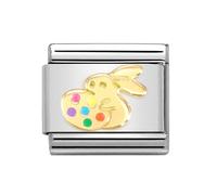 Nomination Easter Rabbit with Egg Yellow Gold Charm