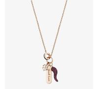 Nomination Easychic Rose Gold Plated Black & Red Cubic Zirconia Good Luck Pendant 147902/049