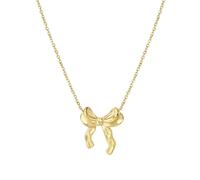 Nomination Ecclettica Bow Gold Tone Necklace 2 x 2.4cm, 40-44cm