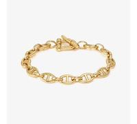 Nomination Ecclettica Marina Chain T-Bar Gold Tone Bracelet 0.8cm, 19cm