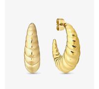 Nomination Gold Ecclettica Ripple Dome Earrings