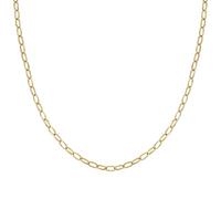 Nomination Ecclettica Long Chain T-Bar Gold Tone Necklace 0.6cm, 100cm