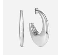 Nomination Silver Ecclettica Oval Hoop Earrings