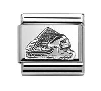 Nomination CLASSIC Silvershine Monuments Egyptian Pyramid Charm 330105/06