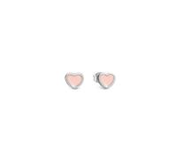 Nomination Emosfere Pink Heart Stainless Steel Earrings