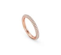 Nomination Endless Rose Gold Crystal Band Ring Size 53 - Ring Size 53