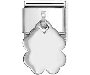 Nomination Engraving Clover Charm