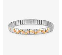 Nomination Extension 8 Pink Coral 18ct Gold Bracelet 044602/006