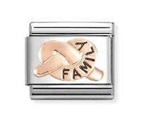 Nomination Rose Gold Family Knot Charm