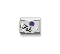 Nomination CLASSIC Composable February Birthstone Bracelet 030000 & 330505 02