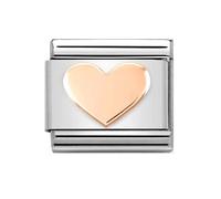 Nomination Rose Gold Heart Charm