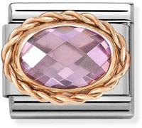 Nomination CLASSIC Composable Pale Pink Cubic Zirconia Charm 430603/003