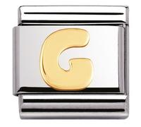 Nomination CLASSIC Gold Letters G Charm 030101/07