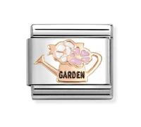 Nomination CLASSIC Rose Gold Gardening Watering Can Charm 430202/19